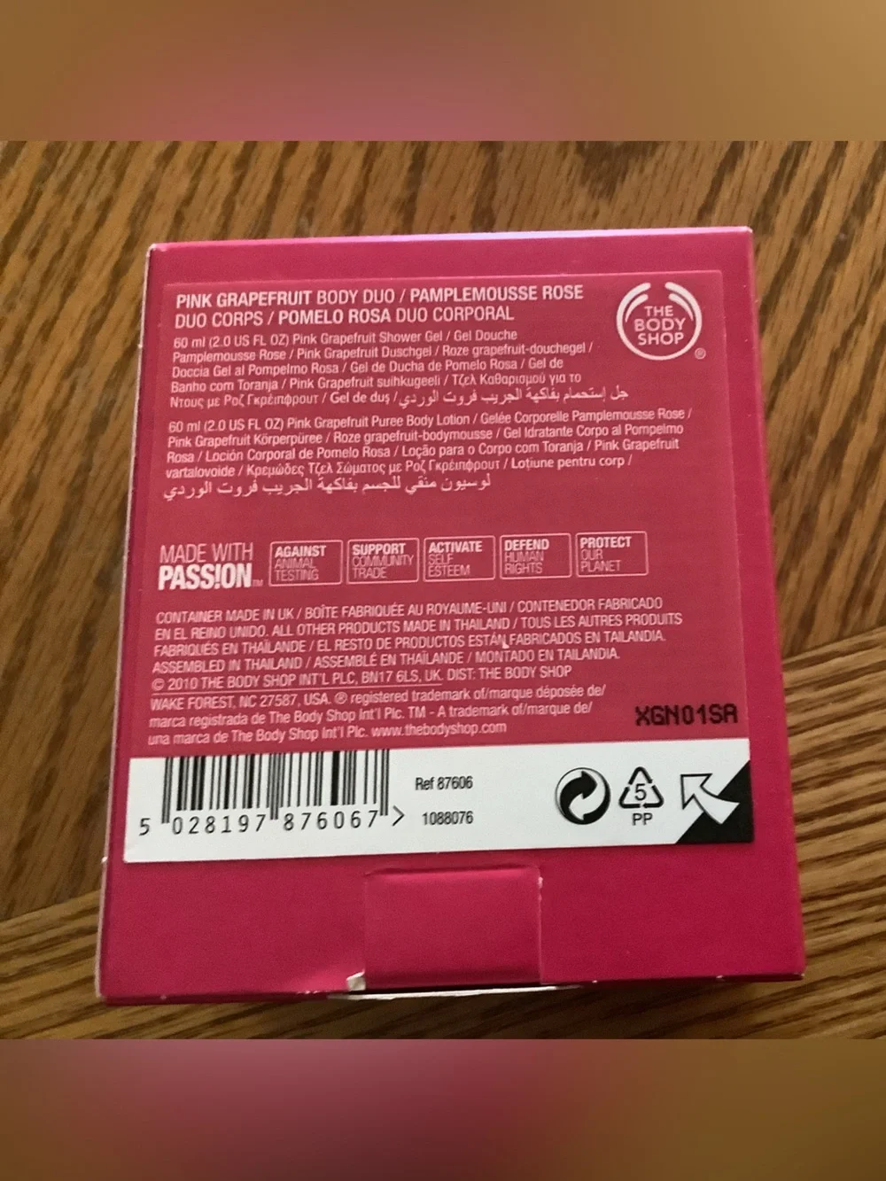 The Body Shop Pink & Coral Fruity Shower & Body Set